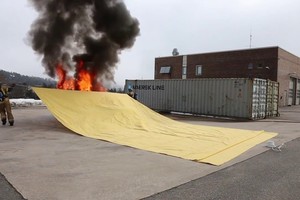 Thiết bị cách ly đám cháy xe trong vòng 20 giây