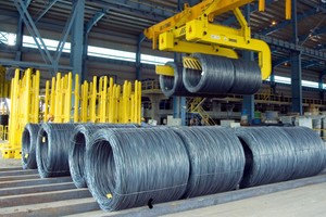 Hàng hóa bị áp dụng biện pháp chống lẩn tránh biện pháp phòng vệ thương mại là các sản phẩm thép cuộn, thép dây nhập khẩu