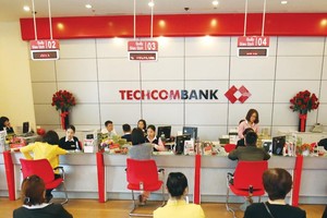 Techcombank, một trong 5 ngân hàng đã xóa sạch nợ tại VAMC.