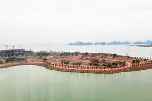 Dự án của  Bim Grroup tại Bãi Cháy. Ảnh: Thanh Tân