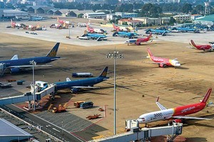 Tính đến đầu tháng 4/2019, các hãng hàng không Việt Nam đang khai thác 222 tàu bay, trong đó Vietnam Airlines và Vasco là 94 chiếc; Jetstar Pacific 18 chiếc; Vietjet 67 chiếc và Bamboo Airways 10 chiếc.