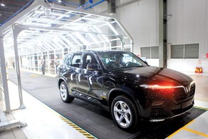 Vingroup đang là đại diện tiêu biểu của doanh nghiệp Việt sẵn sàng đổi mới, sáng tạo. Trong ảnh: Bên trong Nhà máy Sản xuất ô tô VinFast tại Hải Phòng .