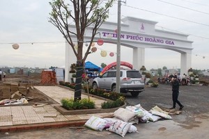 Những dự án “ma” và những dự án bỏ hoang, không người ở, gây lãng phí đất đai.