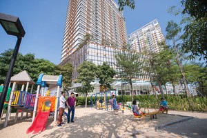 Không chỉ xây dựng những dự án, nhiều chủ đầu tư chú trọng xây dựng môi trường sống an lành cho cư dân. Ảnh: Lê Toàn