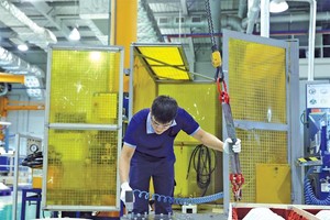 CPTPP, EVFTA sẽ góp phần quan trọng để thúc đẩy dòng vốn đầu tư ngoài có chất lượng vào Việt Nam. Trong ảnh: Nhà máy của ABB (Thụy Sỹ) tại Việt Nam.   Ảnh: Đức Thanh