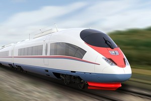 Tàu cao tốc Velaro RUS của Nga. Ảnh: Siemens