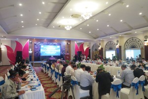 Toàn cảnh Hội thảo báo chí quốc tế "Báo chí Việt - Lào trong kỷ nguyên truyền thông số"