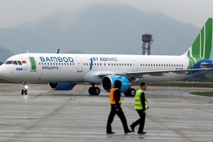 Chuyến bay của Bamboo Airways từ Nha Trang đi Hà Nội chiều 26/7 bị gián đoạn. Ảnh: BA.