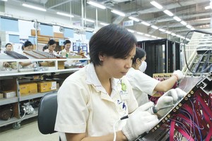 Việt Nam định hướng thu hút đầu tư vào các ngành công nghệ cao, tiết kiệm năng lượng. Ảnh: Đức Thanh