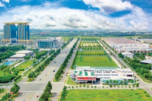Thành phố mới Bình Dương đang dần lộ diện là một thành phố hiện đại