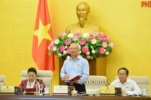 Phó Chủ tịch Quốc hội Uông Chu Lưu điều hành nội dung làm việc ngày 11/09, Ủy ban Thường vụ Quốc hội.