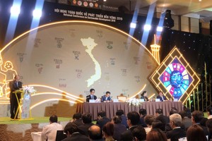 Thủ tướng Chính phủ Nguyễn Xuân Phúc chủ trì Hội nghị toàn quốc về Phát triển bền vững 2019. 