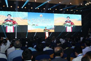 Ông Nguyễn Ngọc Hai, Chủ tịch UBND  tỉnh Bình Thuận phát biểu tại Hội nghị