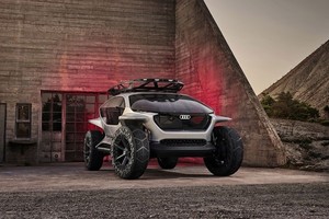 Audi AI: Trail, xe điện off-road của Audi sử dụng drone làm đèn pha