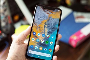 Hệ điều hành Android 10 đã được cập nhật lên smartphone Nokia 8.1. - Ảnh: ANDROID CENTRAL