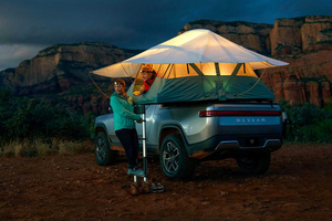 RT1: xe bán tải chạy bằng điện dành cho phượt thủ