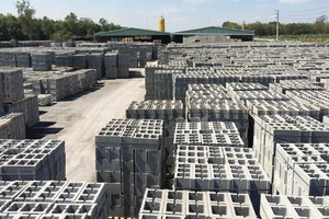 Việt Nam đang gặp nhiều khó khăn trong việc phát triển vật liệu xây dựng không nung