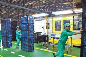 Công nghiệp chế biến - chế tạo hiện có đóng góp lớn nhất vào tăng trưởng kinh tế của Việt Nam. Ảnh: Đức Thanh