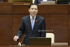 Bộ trưởng Bộ Nông nghiệp phát triển nông thôn Nguyễn Xuân Cường.