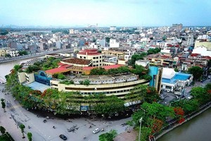 Toàn cảnh khu vực Trung tâm thương mại chợ Sắt. Ảnh: Duy Thính