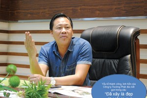 Ông Vương Đức Trường, Giám đốc Công ty TNHH Trường Phát.