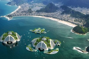 Công trình xanh Aequorea trên đại dương của tương lai