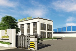 Phối cảnh dự án Nhà máy An Việt Phát tại Hà Tĩnh