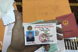 Công an TP.HCM từng phát hiện nhiều vụ làm giả giấy tờ