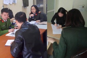 Hai người tung tin đồn nhảm về Covid-19 làm việc với công an.