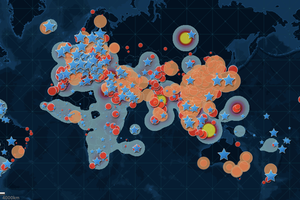 Hệ thống cảnh báo nguy cơ dịch bệnh Covid-19 toàn cầu (Ảnh minh họa: Internet)