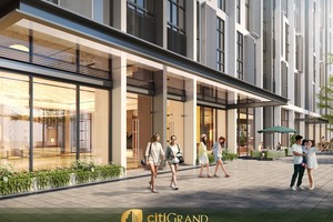 Cư dân CITIGRAND được thụ hưởng môi trường sống trong lành, xanh mát với mật độ cây xanh cao gấp 9 lần nội thành, liền kề công viên trung tâm 4 ha.