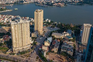  2 tòa tháp D’. El Dorado gây ấn tượng với vị trí “một bước chạm hồ Tây”