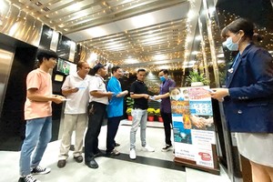 Chống dịch ở chung cư