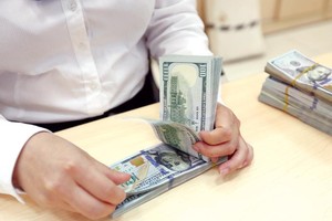 Dù giá USD tăng, nhưng nhu cầu ngoại tệ và thanh khoản ngoại tệ ở trong nước vẫn bình thường. Ảnh: Đức Thanh