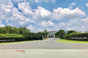 Khu 145 ha hiện là sân golf. Ảnh: N.S