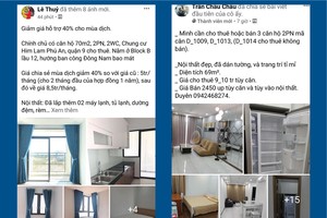 Rất nhiều thông báo giảm giá mạnh nhưng vẫn ế 