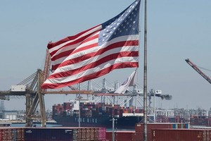 GDP năm 2020 của Mỹ dự kiến sẽ giảm 5,6% so với năm ngoái và tăng 2,8% vào năm 2021. Ảnh: AFP