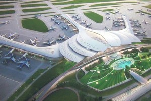 Phối cảnh sân bay Long Thành