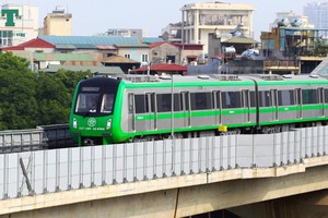 Đường sắt Cát Linh - Hà Đông nằm trong số 5 dự án đường sắt đô thị chậm tiến độ.