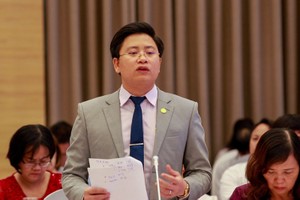 Ông Nguyễn Kim Hùng, Chủ tịch HĐQT Tập đoàn Kim Nam (Ảnh: Chí Cường)