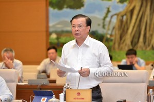 Bộ trưởng Bộ Tài chính Đinh Tiến Dũng .