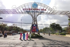 Huyện Đông Hòa chính thức trở thành thị xã của tỉnh Phú Yên.