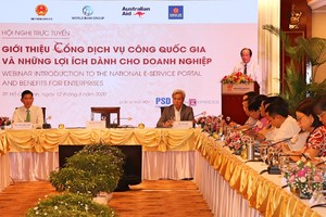 Hội nghị trực tuyến với cộng đồng doanh nghiệp lần 2 được tổ chức tại TP.HCM và khu vực phía Nam, nơi có hơn 70% doanh nghiệp cả nước (Ảnh: HP).