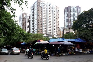 Khu đất quy hoạch khu văn hóa - y tế đã 20 năm nay vẫn là khu chợ dân sinh