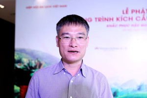 Ông Nguyễn Công Hoan, Tổng giám đốc Công ty Flamingo Redtours (HanoiRedtours). Ảnh: Hồ Hạ.