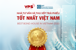VPS nhận giải thưởng “Nhà tư vấn và thu xếp trái phiếu tốt nhất Việt Nam năm 2020”