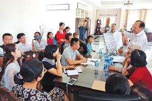 Các nhà đầu tư bức xúc tố cáo Công ty Phi Long.