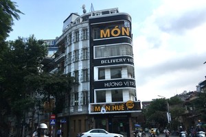 Chuỗi nhà hàng Món Huế đã đóng cửa ở nhiều nơi.