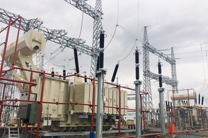 Trạm 220 kV Ninh Phước vừa được đóng điện sáng ngày 29/6/2020