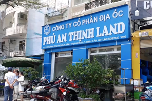 Trụ sở Công ty CP Địa ốc Phú An Thịnh Land ở TP.HCM